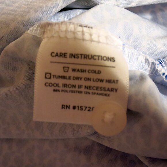 Mizzen Main Shirt Men Large Short Sleeve Golf Polo Classic Fit White Blue Hats - Picture 7 of 7